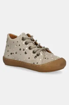 Froddo pantofi din piele intoarsa pentru copii OLLIE S LACES culoarea bej, G2130327 imagine