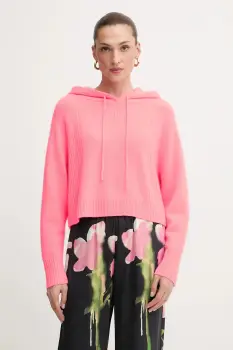 FROM FUTURE pulover de casmir culoarea bej, light, WPH02130 imagine