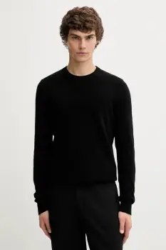 FROM FUTURE pulover de casmir culoarea bleumarin, light, MPR00051 imagine