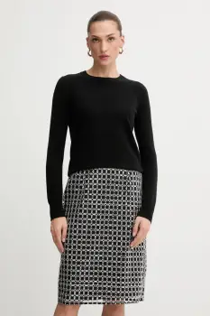 FROM FUTURE pulover de casmir culoarea negru, light, WPR00019 imagine