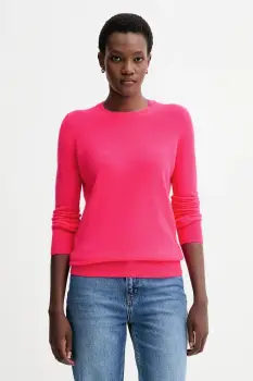 FROM FUTURE pulover de casmir culoarea roz, light, WPR00019 imagine