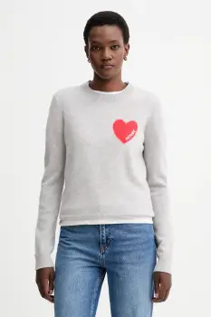 FROM FUTURE pulover de casmir culoarea roz, light, WPR01195 imagine