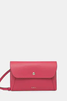 Furla geanta crossbody pentru femei, din piele Lea XL Pouch imagine