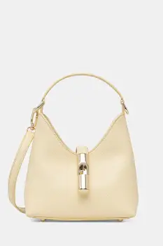 Furla geanta hobo de dama din piele imagine