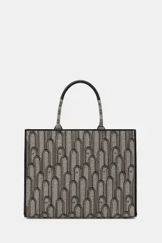 Furla geanta tote de dama din bumbac Opportunity L Tote imagine