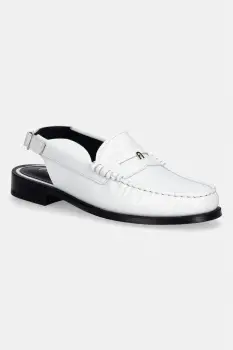 Furla mocasini de piele College Loafer imagine