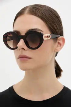 Furla ochelari de soare rotunzi pentru femei imagine
