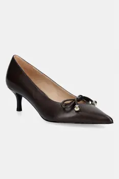 Furla pantofi cu toc stiletto din piele Poppy imagine