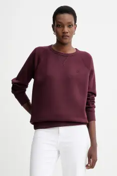 G-Star bluza culoarea bordo, uni, D21253-C235 imagine