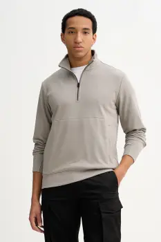 G-Star bluza culoarea gri, uni, D26305-D566 imagine