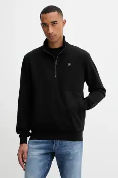 G-Star bluza culoarea negru, uni, D26305.D566 imagine
