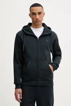 G-Star Hanorac cu fermoar si gluga barbatesc cu bumbac Premium core imagine