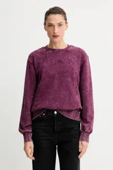 G-Star hanorac de bumbac culoarea bordo, uni, D27173.D969 imagine