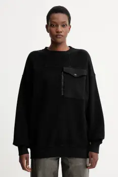 G-Star hanorac de bumbac culoarea negru, uni, D27733.E312 imagine