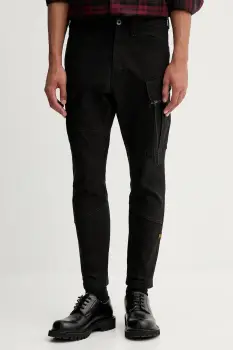 G-Star pantaloni barbati, culoarea negru, slim D24307.E172 imagine