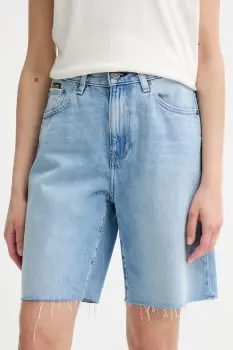 G-Star pantaloni scurti jeans uni, high waist, D26268-D932 imagine