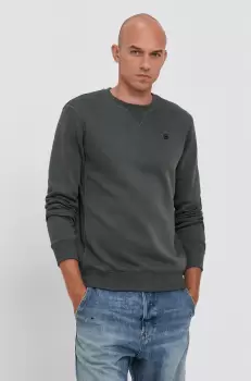 G-Star Raw bluza barbati, culoarea gri, neted imagine