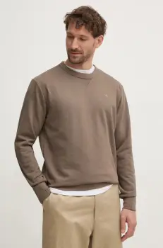 G-Star Raw bluza barbati, culoarea maro, uni, D25121-D566 imagine