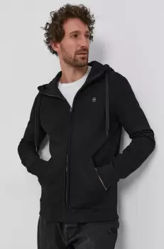 G-Star Raw Bluza barbati, culoarea negru, material neted imagine