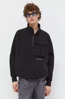 G-Star Raw bluza barbati, culoarea negru, neted imagine