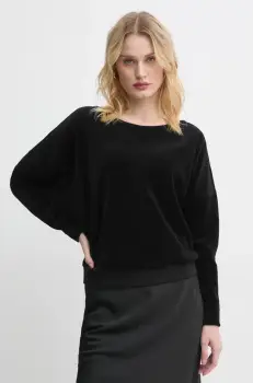 G-Star Raw bluza din velur culoarea negru, neted, D25747-D428 imagine