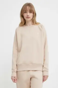 G-Star Raw bluza femei, culoarea bej, neted imagine