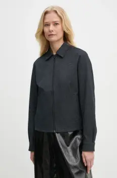 G-Star Raw geaca femei, culoarea albastru marin, de tranzitie, D25280-D722 imagine