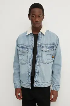 G-Star Raw geaca jeans barbati, de tranzitie, D25138-D536 imagine