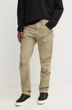 G-Star Raw pantaloni barbati, culoarea bej, drept, D25665-D846 imagine