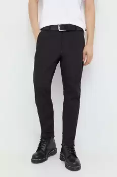 G-Star Raw pantaloni barbati, culoarea gri, cu fason chinos imagine