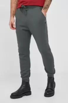 G-Star Raw Pantaloni barbati, culoarea gri, material neted imagine