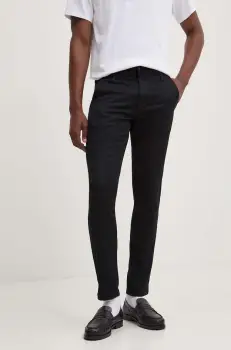 G-Star Raw pantaloni barbati, culoarea negru, mulata, D25179-C105 imagine
