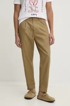 G-Star Raw pantaloni barbati, culoarea verde, drept, D24543-D967 imagine