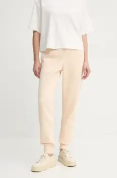 G-Star Raw pantaloni de trening culoarea alb, neted, D21320-C235 imagine