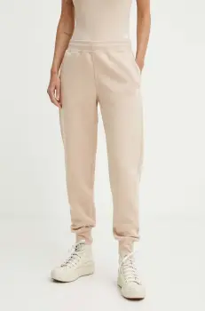 G-Star Raw pantaloni de trening culoarea bej, neted imagine