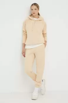 G-Star Raw pantaloni de trening culoarea bej, neted imagine