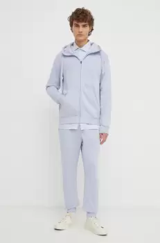 G-Star Raw pantaloni de trening culoarea gri, neted imagine