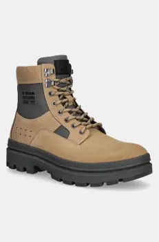 G-Star Raw pantofi Arron barbati, culoarea verde, GR157036AM imagine