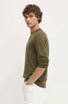 G-Star Raw pulover de lana barbati, culoarea bej, light, D25174-D847 imagine