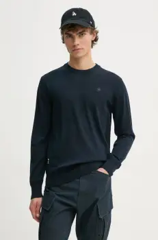 G-Star Raw pulover de lana barbati, culoarea bej, light, D25174-D847 imagine