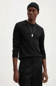 G-Star Raw pulover de lana barbati, culoarea negru, light, D25174-D847 imagine