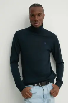 G-Star Raw pulover de lana barbati, light, cu guler, D25177-D847 imagine