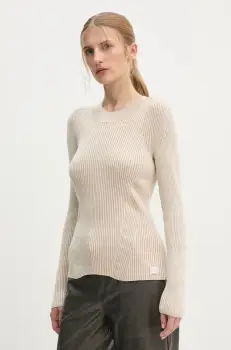 G-Star Raw pulover femei, culoarea bej, light, D25310-D767 imagine