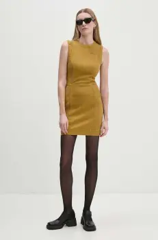 G-Star Raw rochie culoarea verde, mini, drept, D25249-D730 imagine