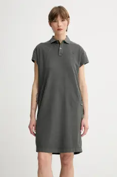 G-Star Raw rochie culoarea verde, mini, drept, D25910-D756 imagine