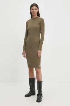 G-Star Raw rochie culoarea verde, mini, mulata, D25034-D702 imagine