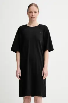 G-Star Raw rochie din bumbac culoarea negru, mini, oversize, D26084-336 imagine