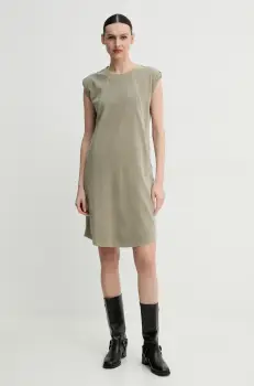 G-Star Raw rochie din bumbac culoarea verde, mini, drept, D26081-C756 imagine