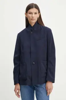 G-Star Raw sacou culoarea albastru marin, un singur rand de nasturi, neted, D25210-D714 imagine