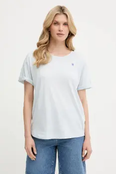 G-Star Raw tricou din bumbac culoarea alb imagine